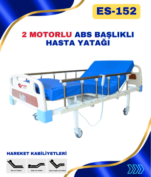 2 Motorlu Hasta Yatağı: Emek Sağlık ES-152